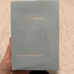 Glow on 5th Beauty Replenish + Rehydrate Sheet Masks - RETAIL $40